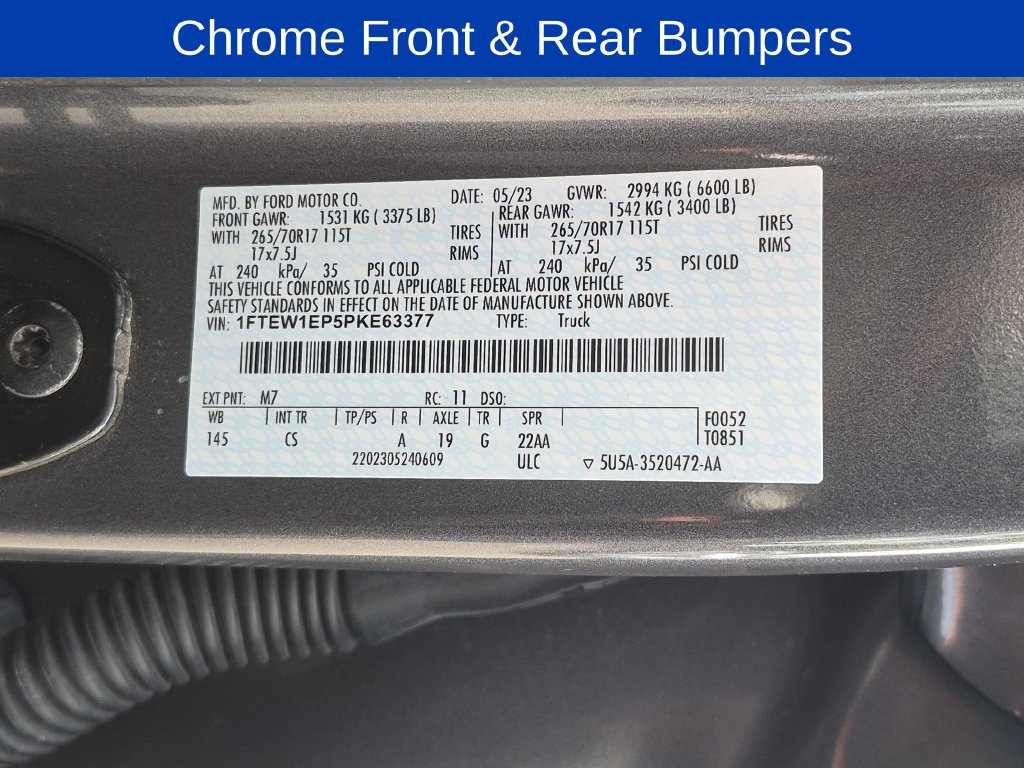 Used 2023 Ford F150 XL w/ XL Chrome Appearance Package AWD/4WD image 11