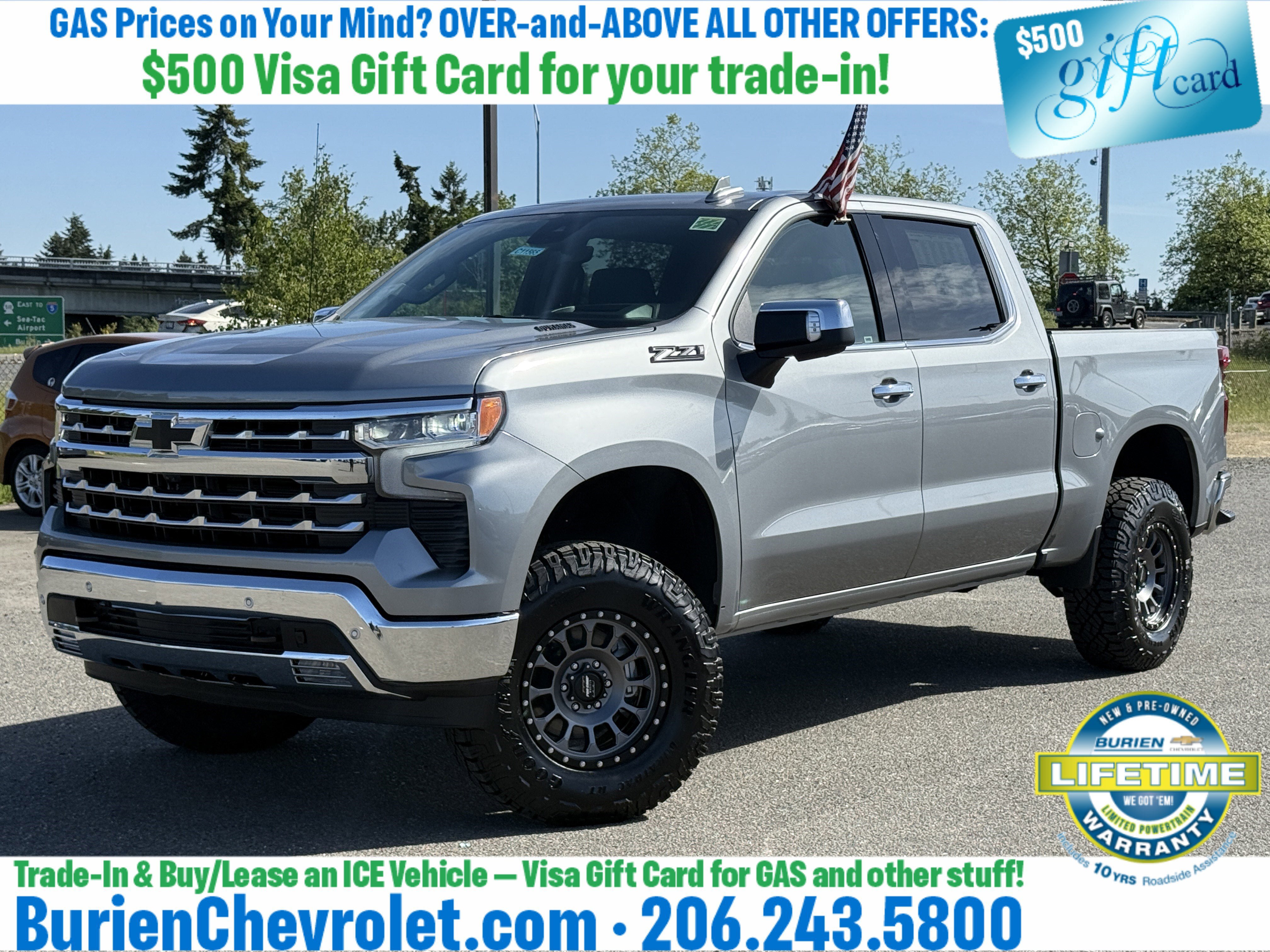 New 2026 Chevrolet Silverado 1500 LTZ w/ LTZ Premium Package AWD/4WD video 1