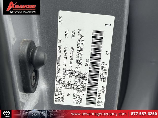 Certified 2026 Toyota Tundra Limited AWD/4WD image 25