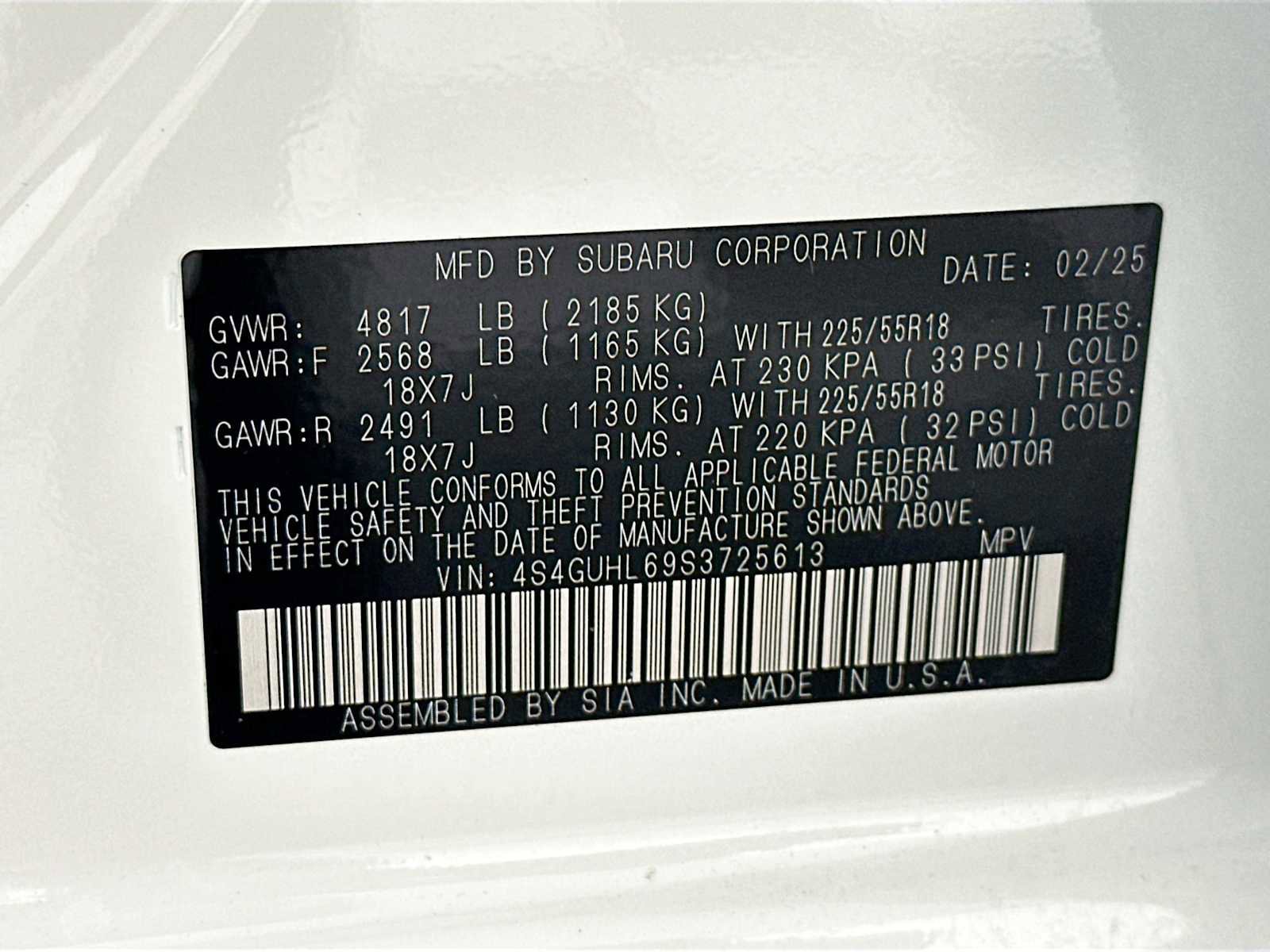 Certified 2025 Subaru Crosstrek 2.5i Limited w/ Popular Package #3A image 28