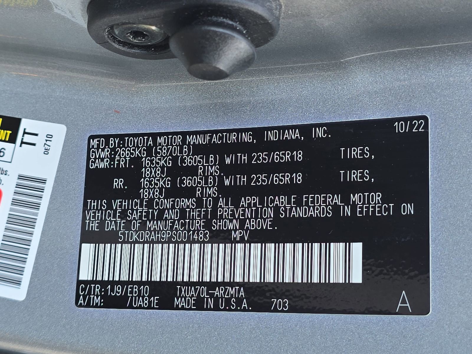 Used 2023 Toyota Highlander XLE image 45