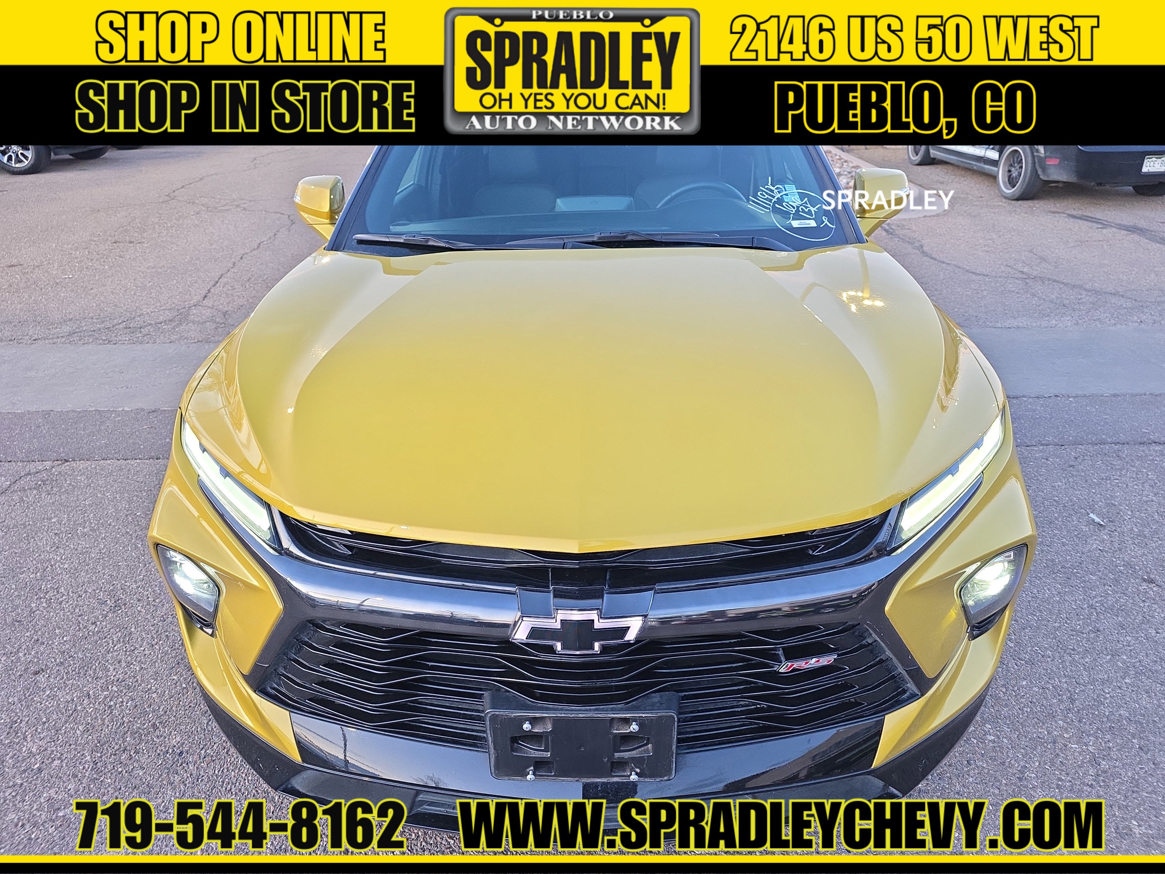 Used 2023 Chevrolet Blazer RS w/ LPO, Roadside Safety Package image 2