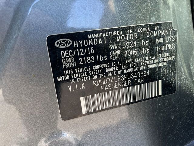 Used 2017 Hyundai Elantra SE w/ Cargo Package image 26