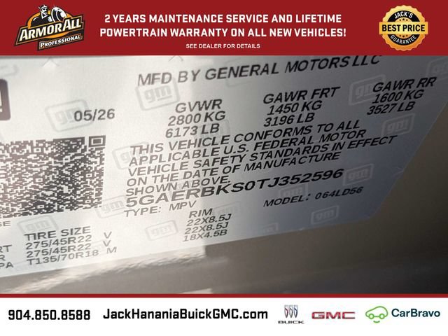 New 2026 Buick Enclave Sport Touring w/ Power Package FWD image 21