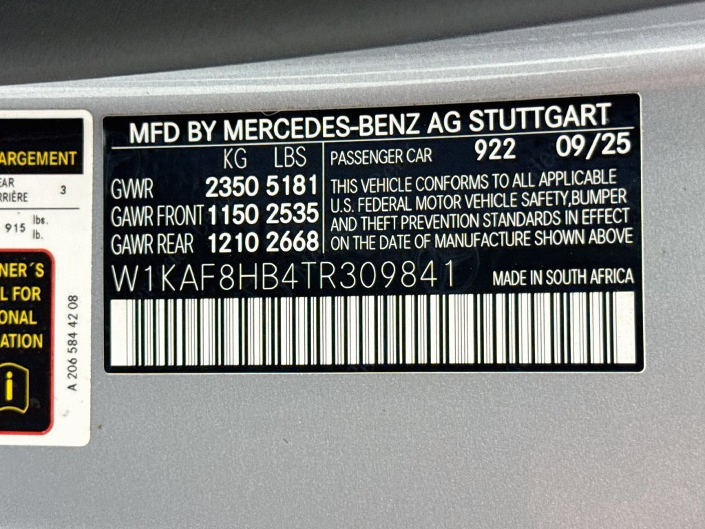 Certified 2026 Mercedes-Benz C 43 AMG 4MATIC Sedan image 33