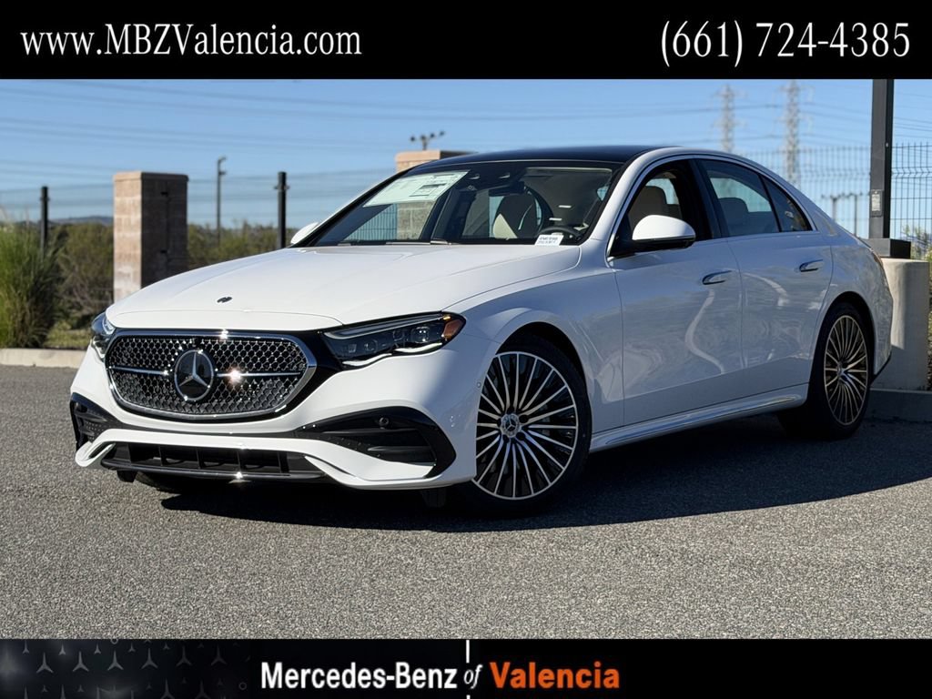 New 2026 Mercedes-Benz E 450 4MATIC Sedan image 1