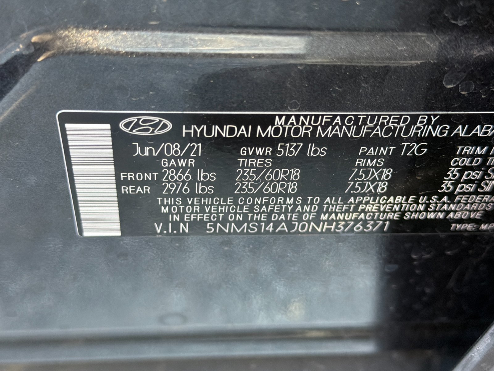 Used 2022 Hyundai Santa Fe SE w/ Cargo Package FWD image 25