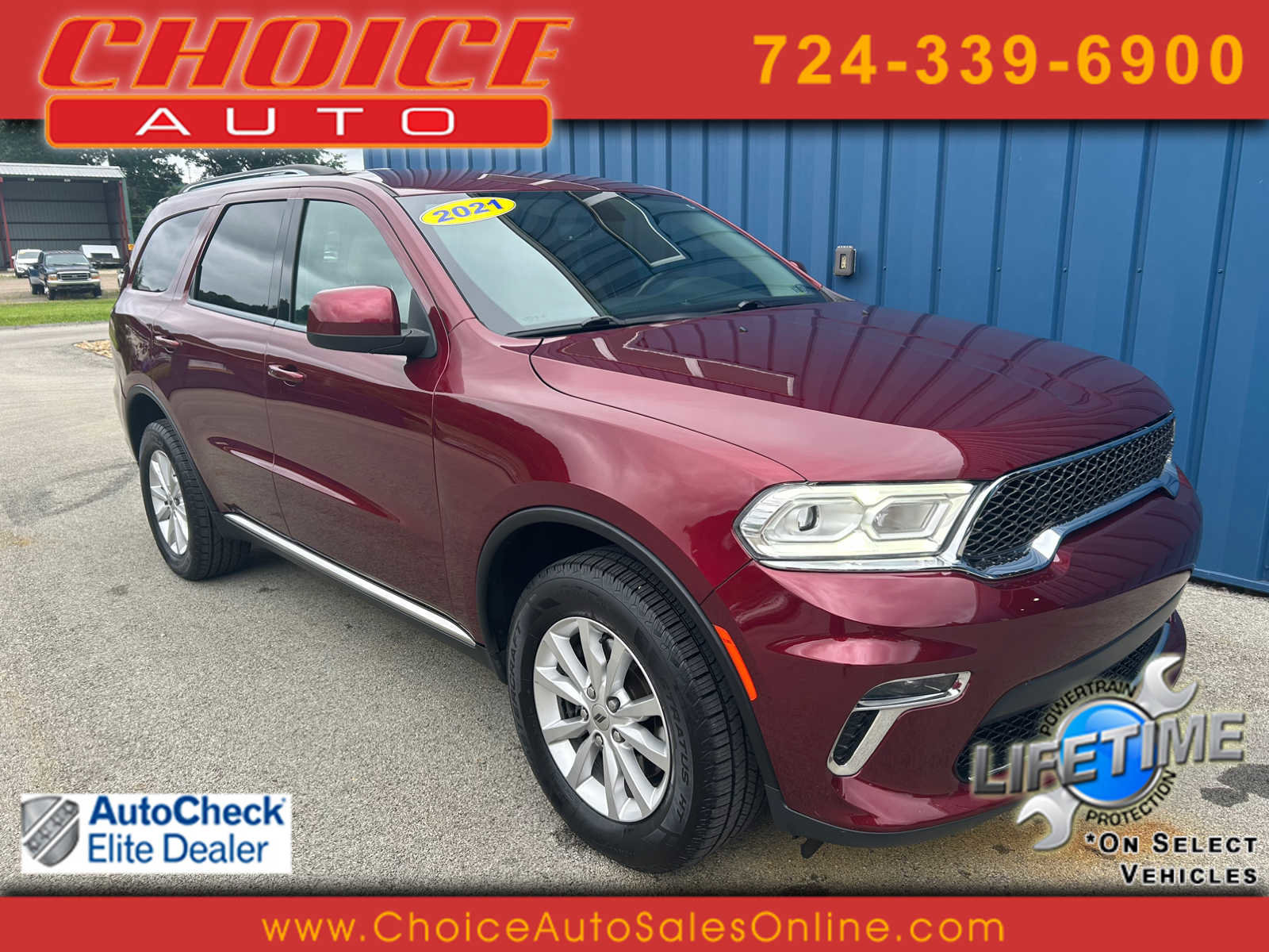 Used 2021 Dodge Durango SXT