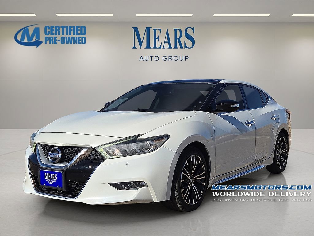 Used 2016 Nissan Maxima Platinum w/ Interior Lighting Package video 1