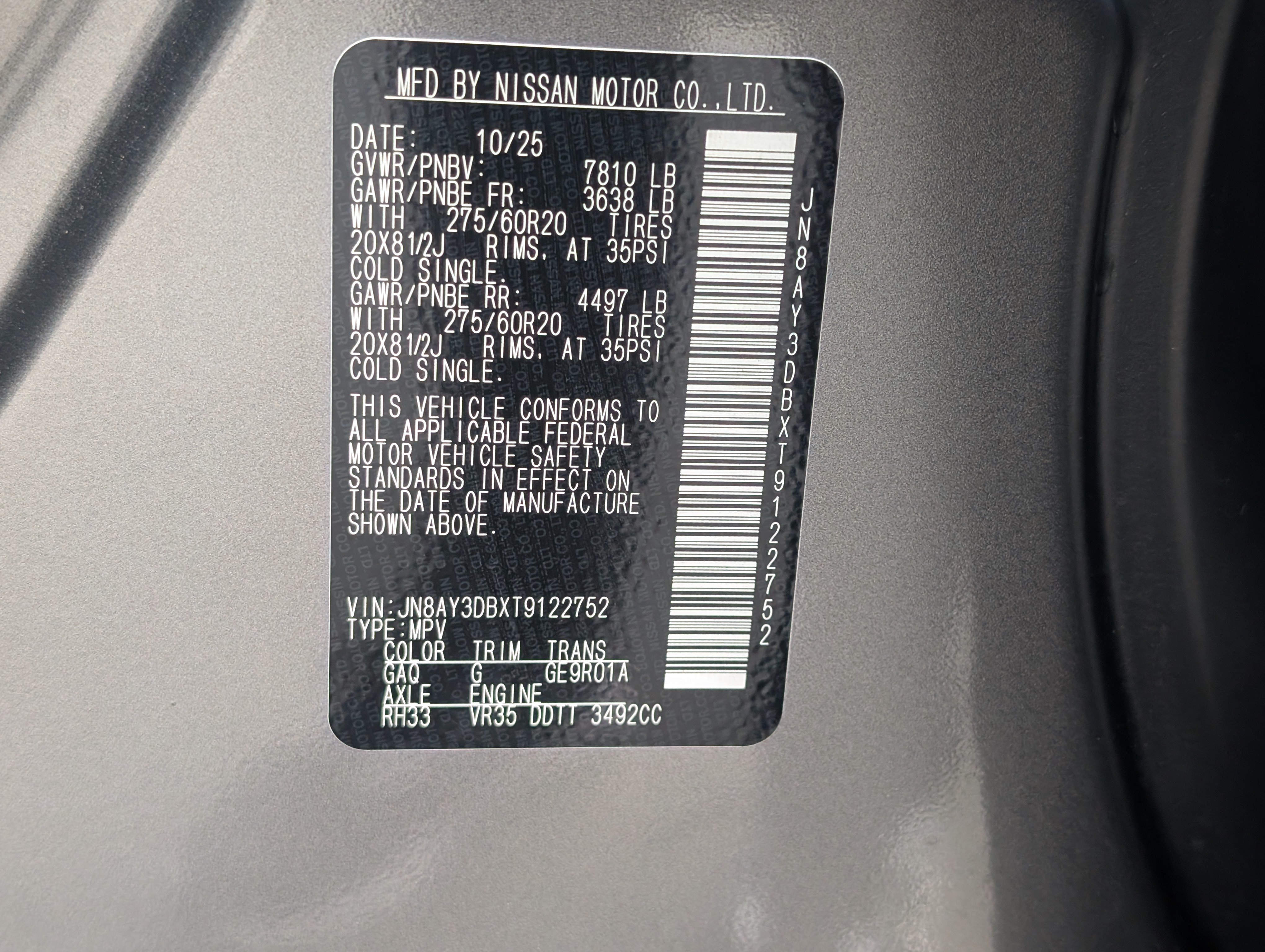 Used 2026 Nissan Armada PRO-4X AWD/4WD image 43