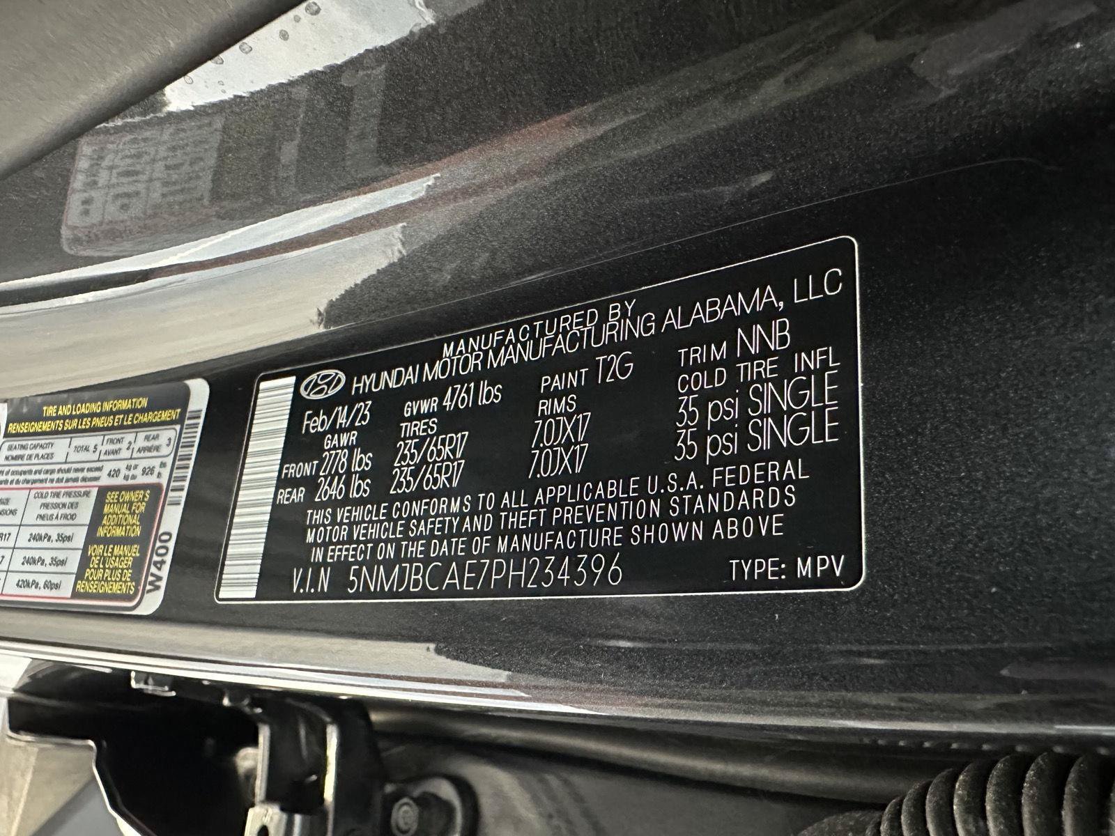 Certified 2023 Hyundai Tucson SEL AWD/4WD image 16