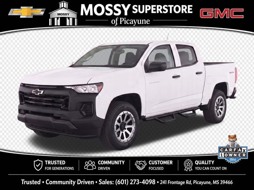 Used 2024 Chevrolet Colorado W/T w/ WT Convenience Package II AWD/4WD image 1
