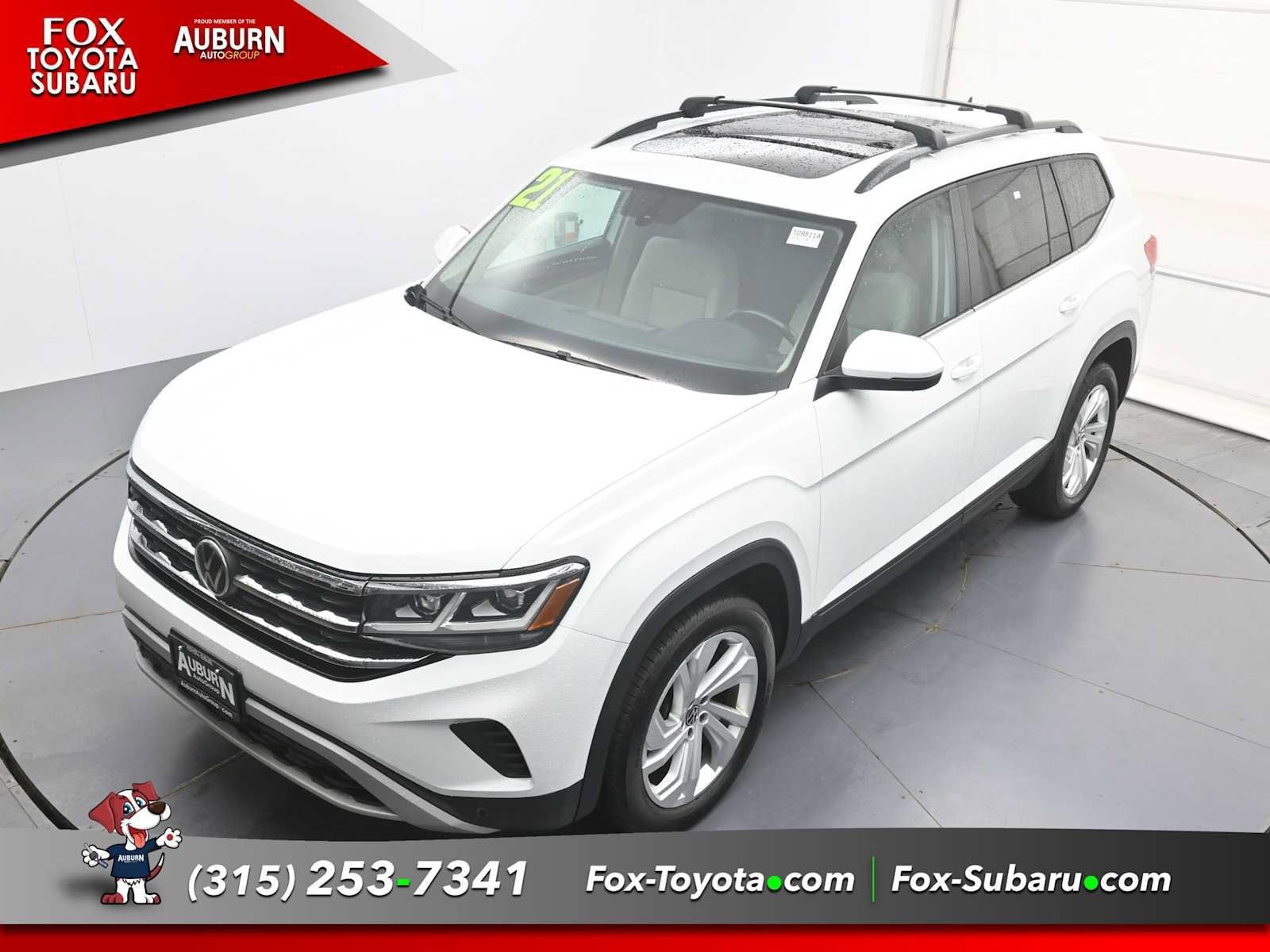 Used 2021 Volkswagen Atlas SE w/ Panoramic Sunroof Package AWD/4WD image 35