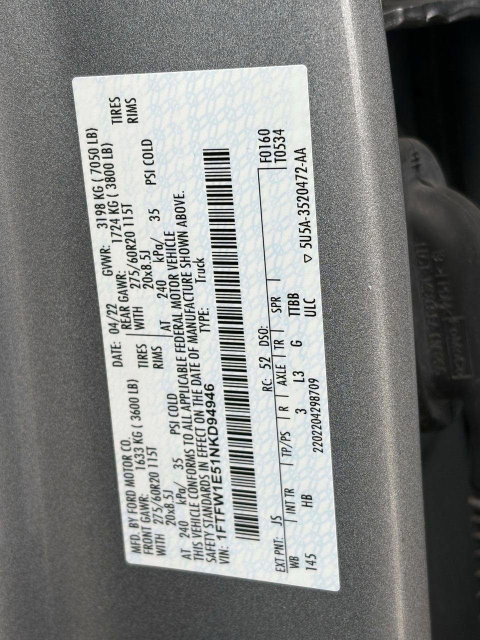 Used 2022 Ford F150 Lariat image 34