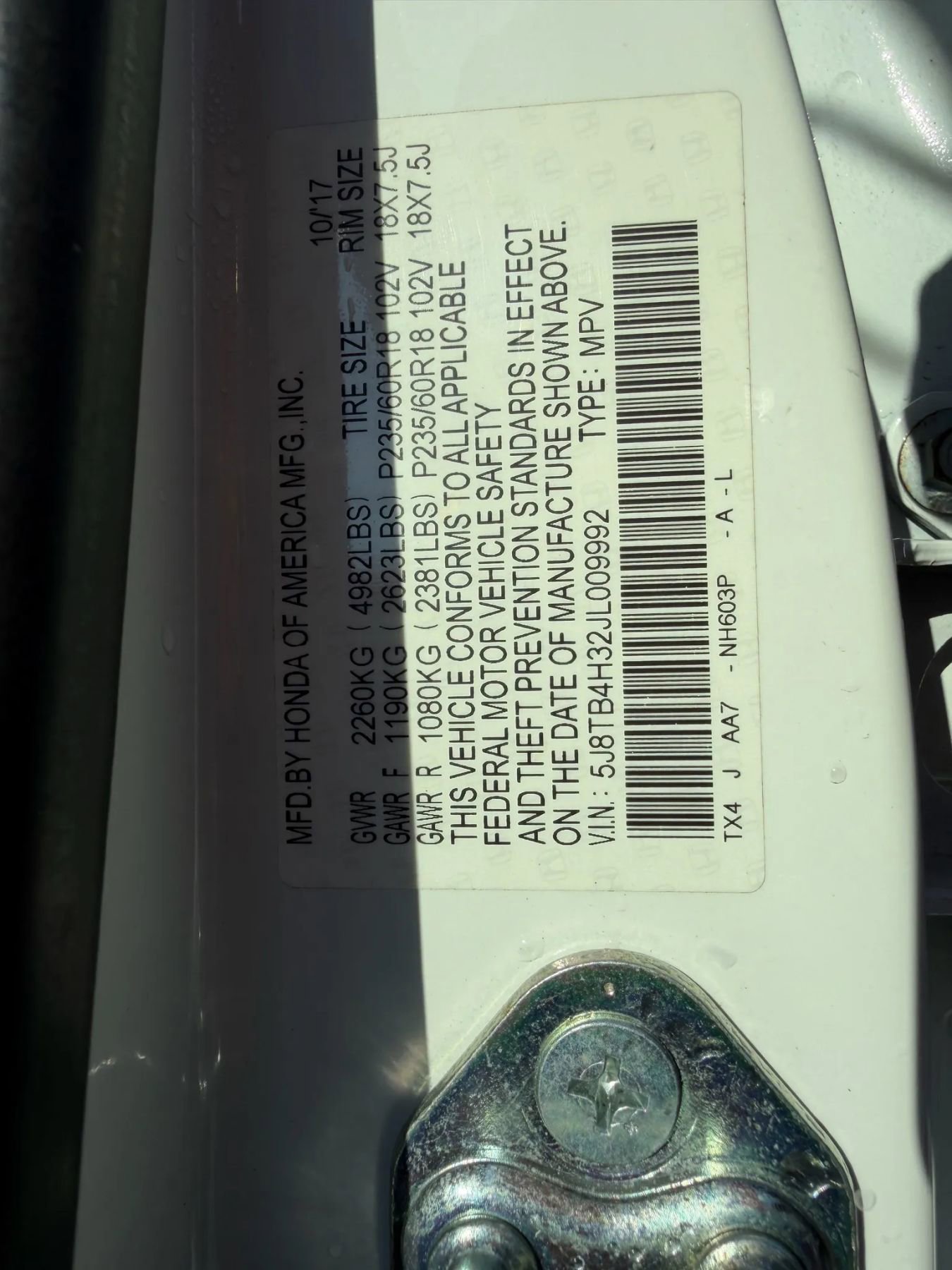 Used 2018 Acura RDX AWD image 36