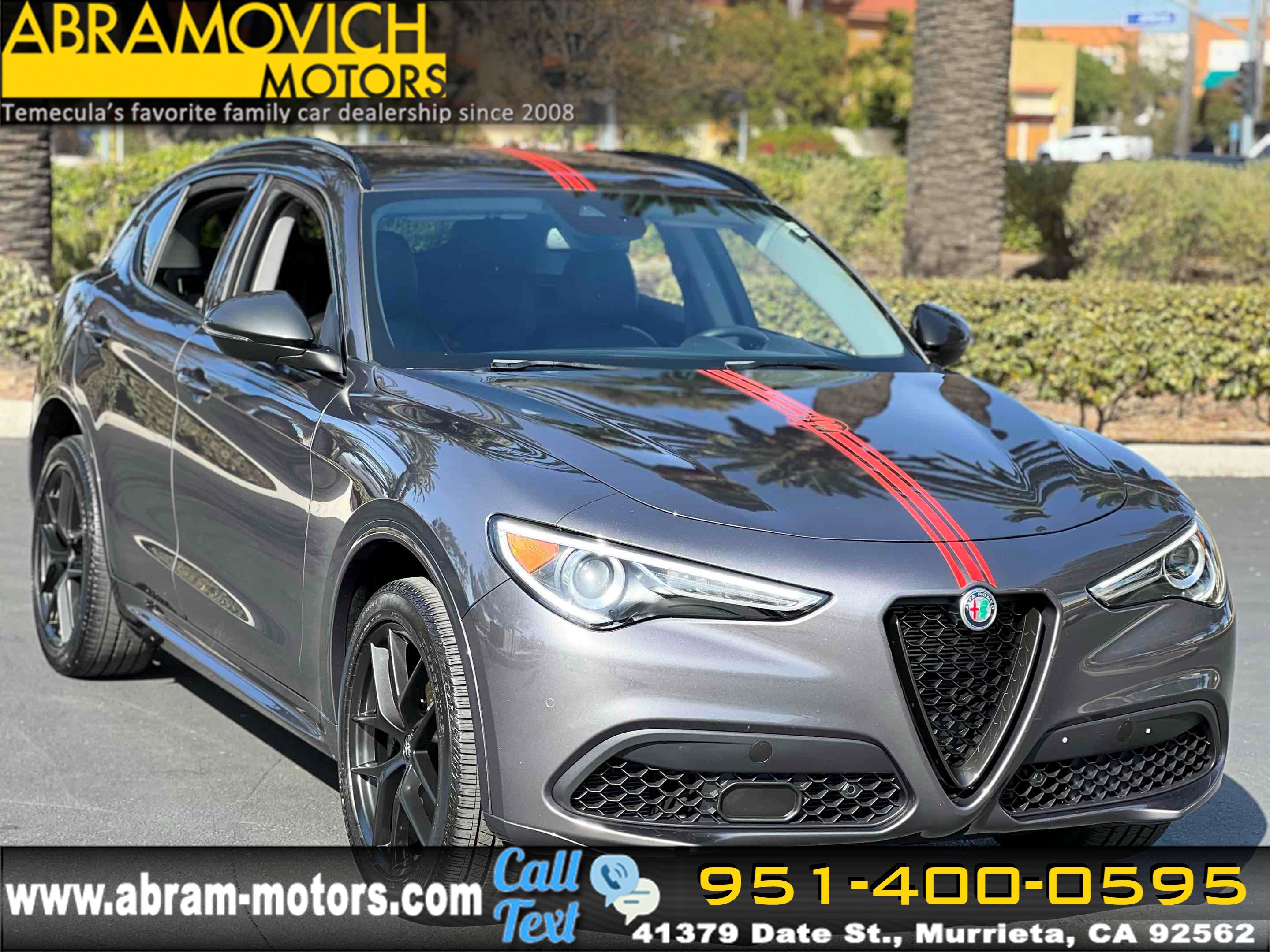 Used 2020 Alfa Romeo Stelvio Ti w/ Nero Edizione