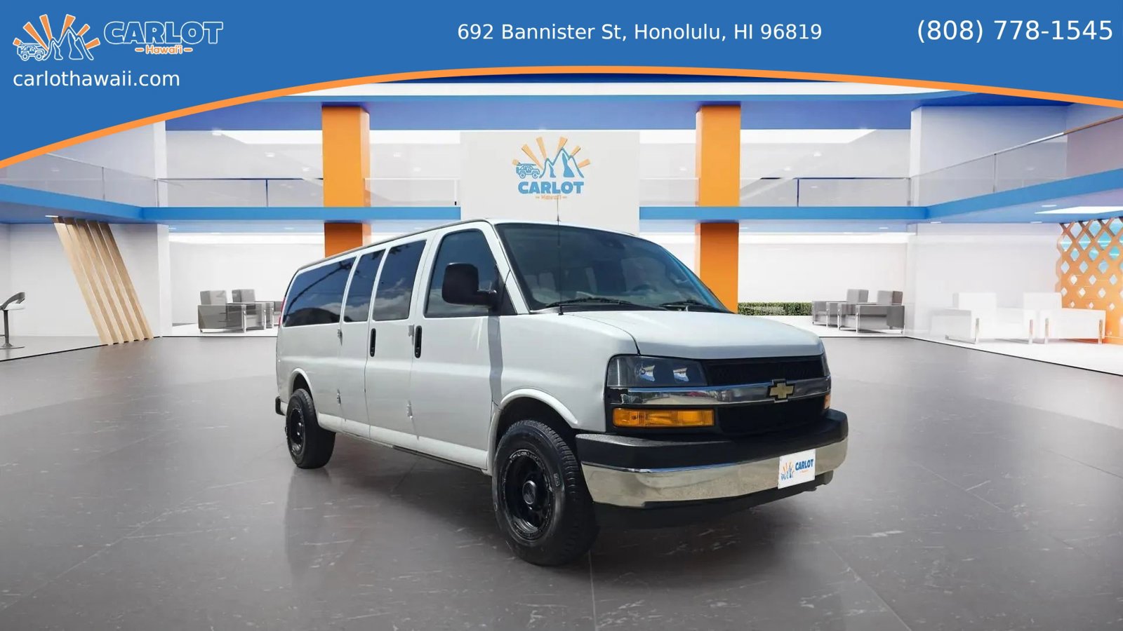 Used 2019 Chevrolet Express 3500 LT w/ LT Preferred Equipment Group RWD image 1