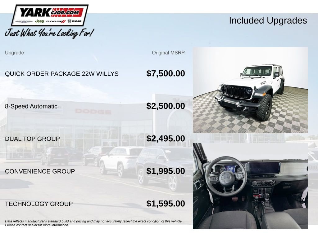 Certified 2025 Jeep Wrangler Willys image 5