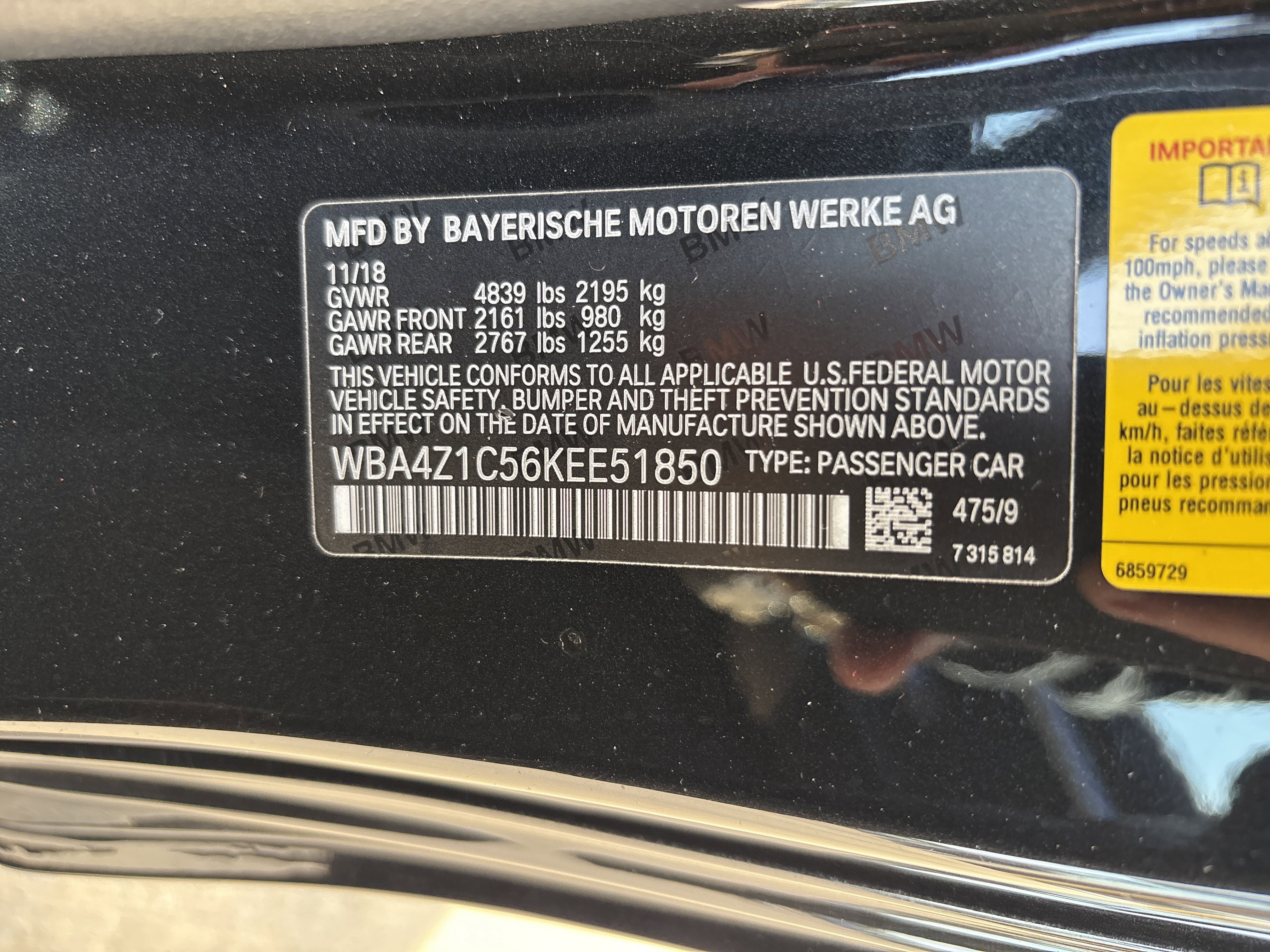 Used 2019 BMW 430i Convertible w/ M Sport Package RWD image 34