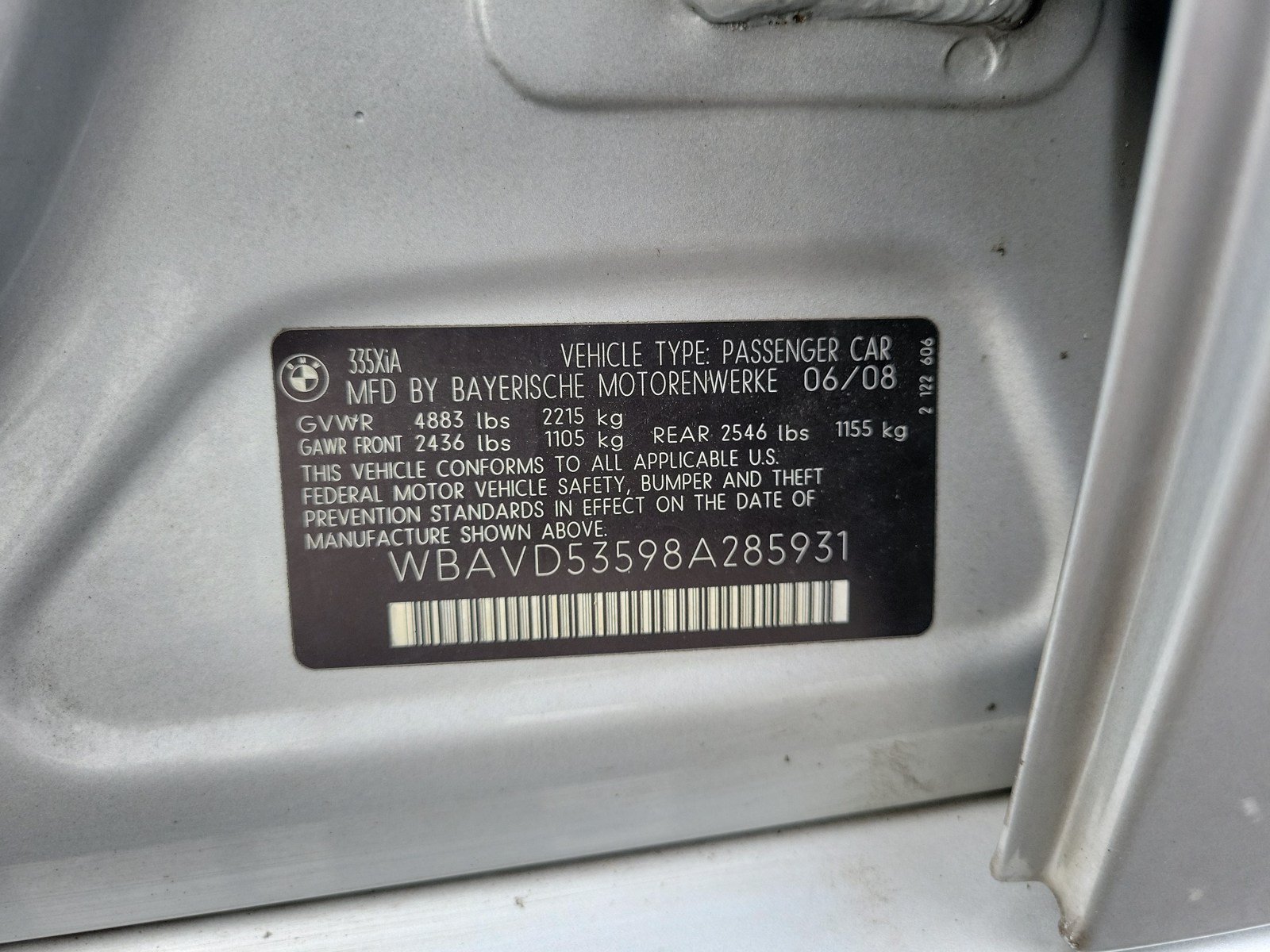 Used 2008 BMW 335xi Sedan AWD/4WD image 32