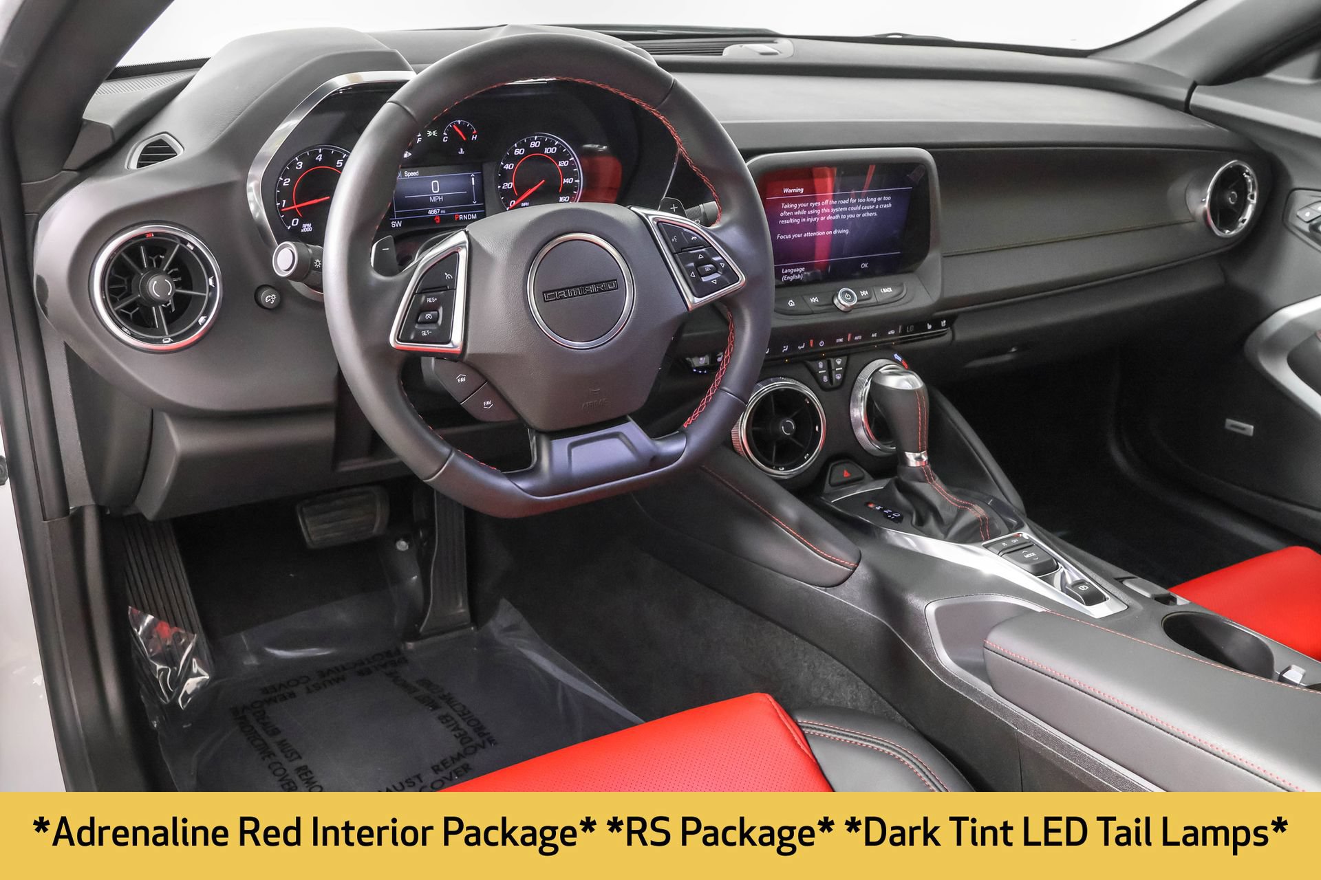 Used 2021 Chevrolet Camaro LT w/ RS Package RWD image 5