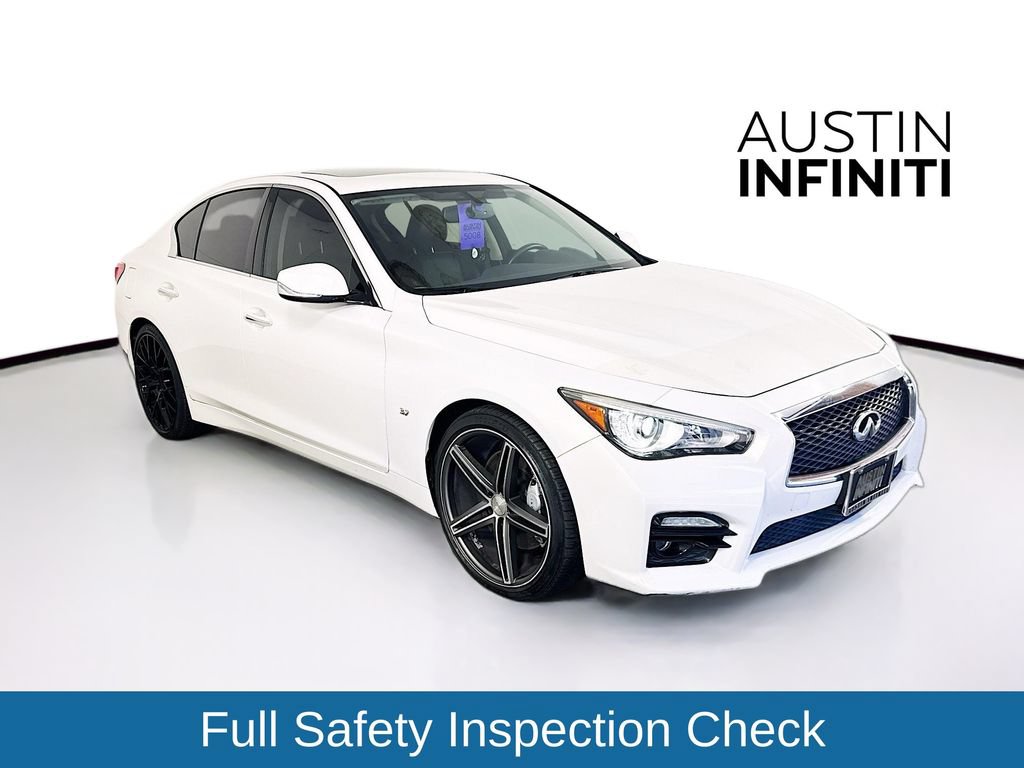 Used 2015 INFINITI Q50 w/ Navigation Package RWD image 1
