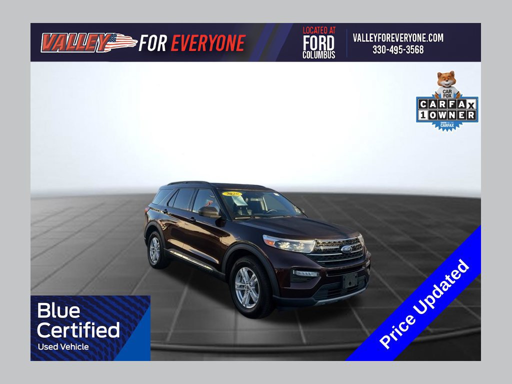 Certified 2020 Ford Explorer XLT w/ Equipment Group 202A