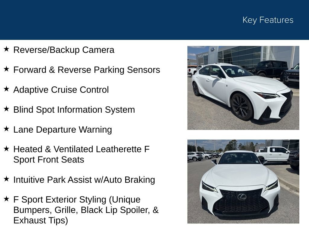 Used 2021 Lexus IS 350 F Sport w/ Accessory Package 2 image 11