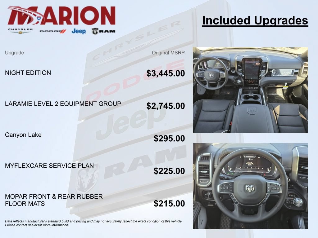 New 2026 RAM 1500 Laramie w/ Night Edition AWD/4WD image 9