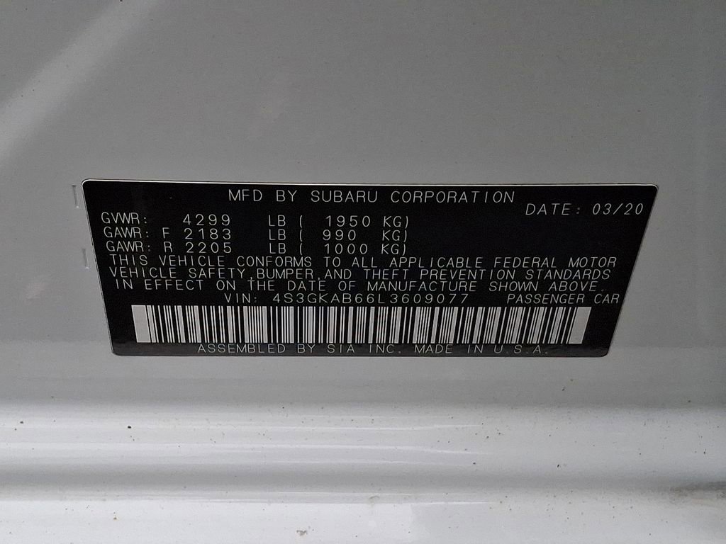 Used 2020 Subaru Impreza 2.0i image 25