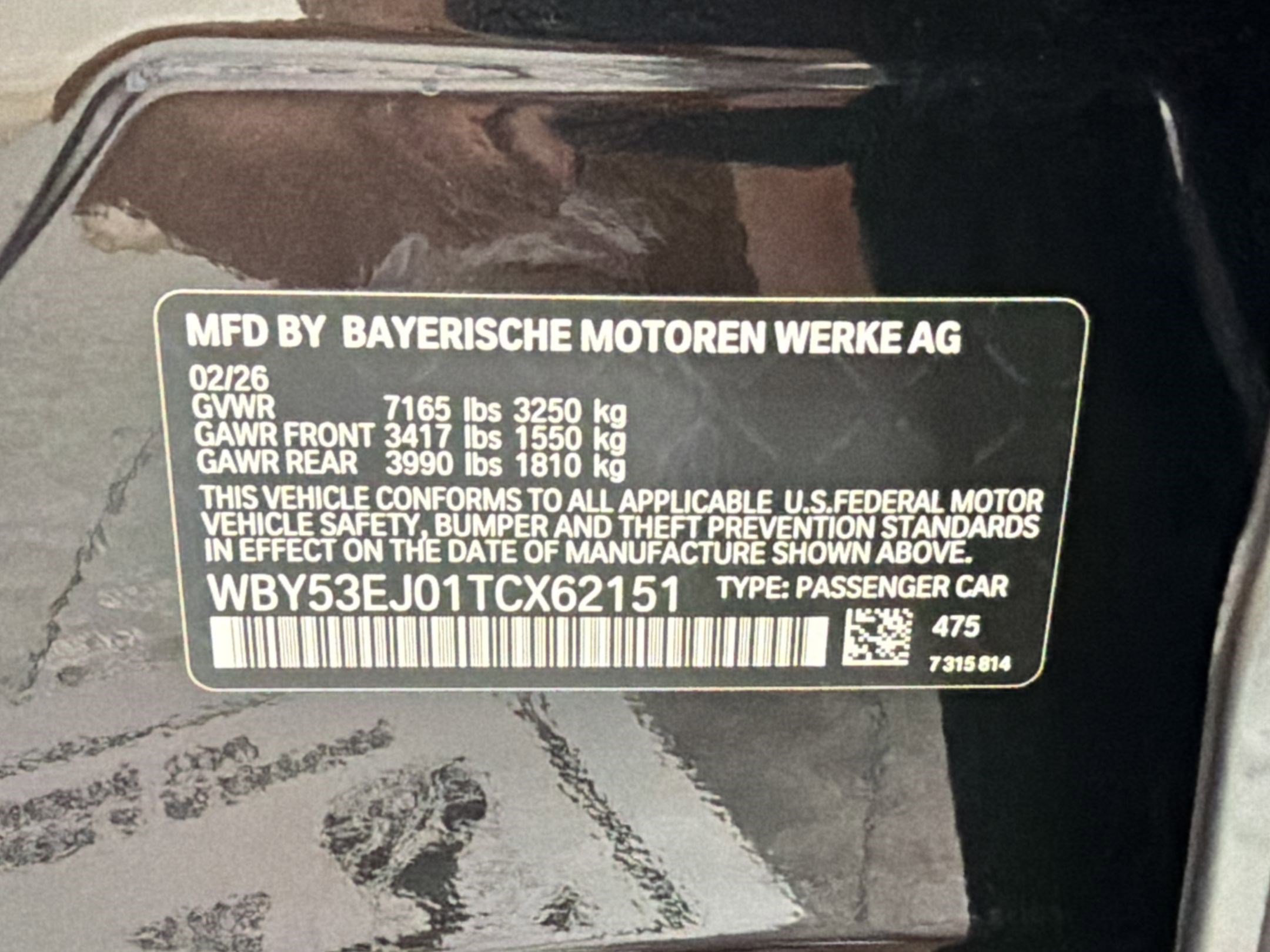 New 2026 BMW i7 xDrive60 AWD/4WD image 31