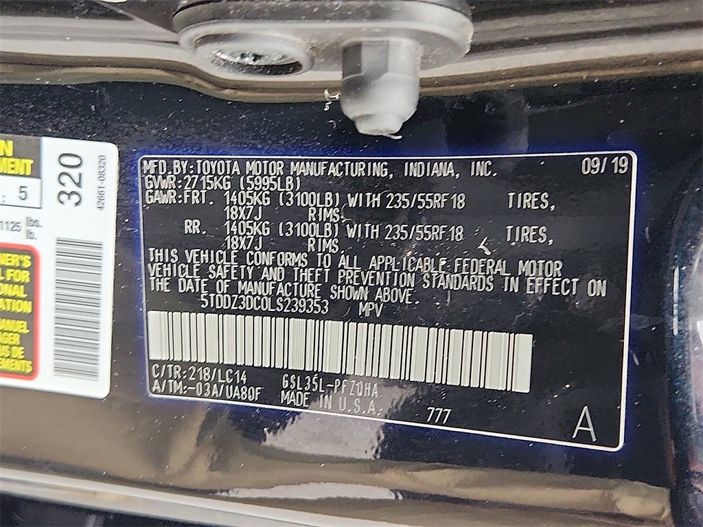 Used 2020 Toyota Sienna XLE image 28