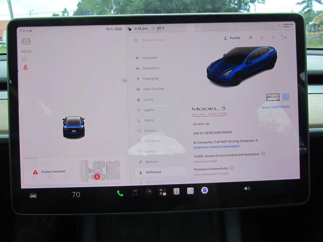 Used 2022 Tesla Model 3 Performance AWD/4WD image 15