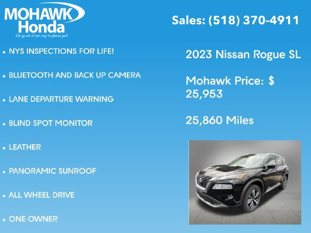 Used 2023 Nissan Rogue SL AWD/4WD image 7