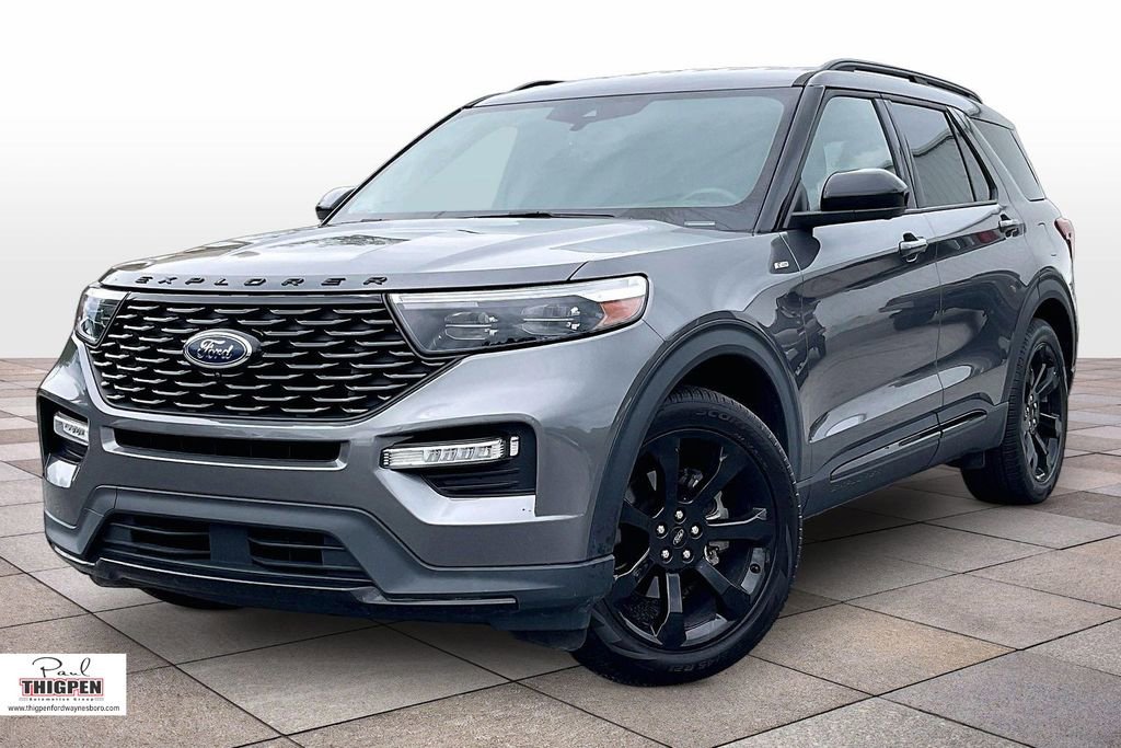 Used 2022 Ford Explorer ST-Line w/ Class IV Trailer Tow Package RWD image 11