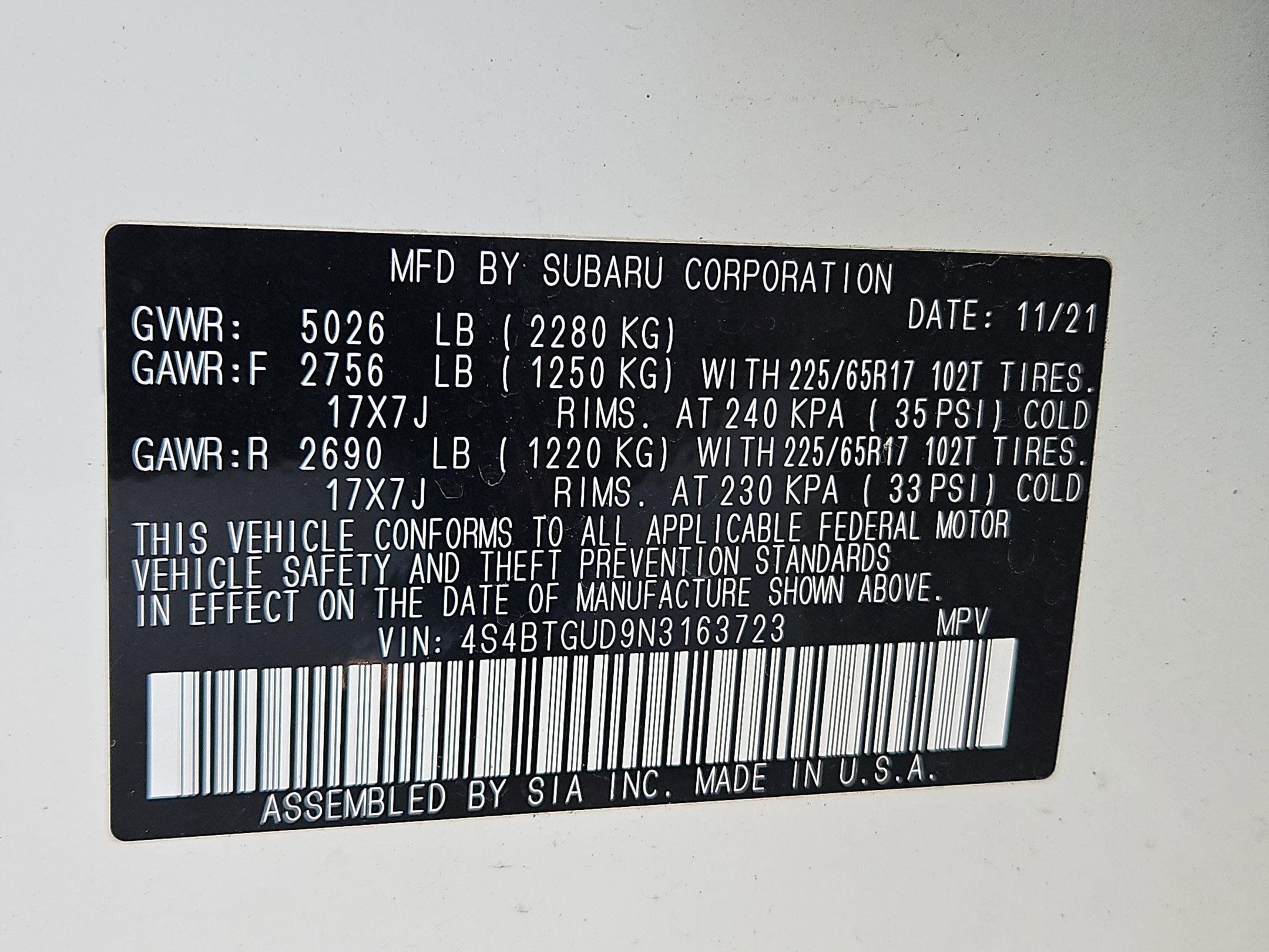 Used 2022 Subaru Outback Wilderness w/ Wilderness Package image 38