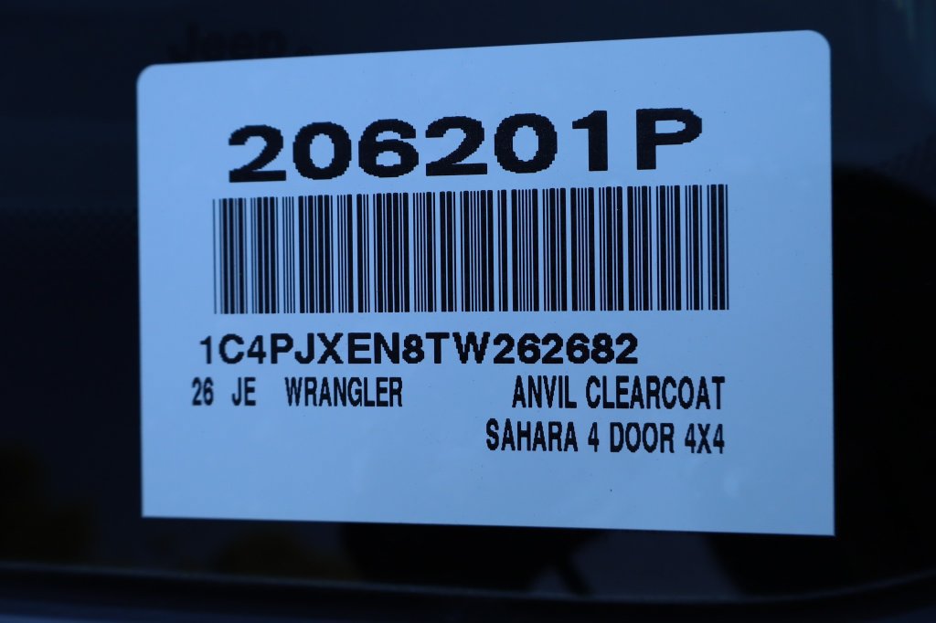 Certified 2026 Jeep Wrangler Unlimited Sahara AWD/4WD image 39