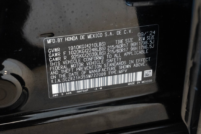Certified 2025 Honda HR-V LX image 18
