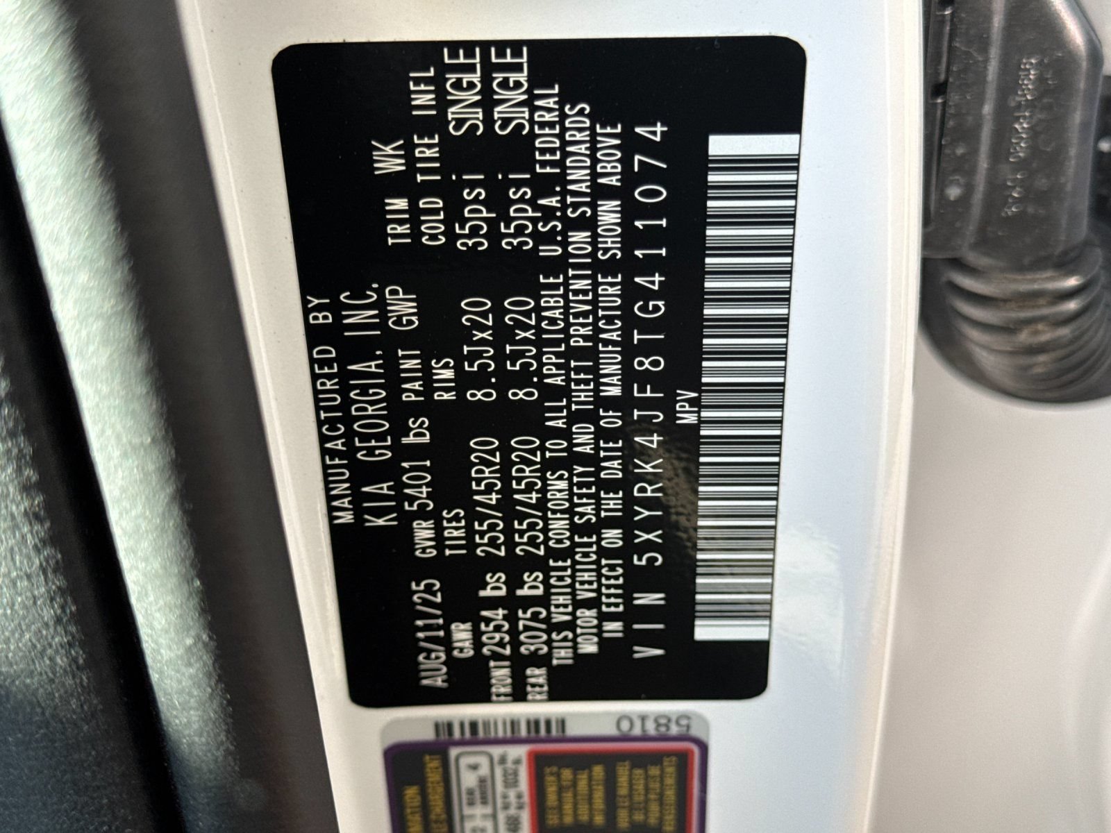 New 2026 Kia Sorento SX FWD image 30