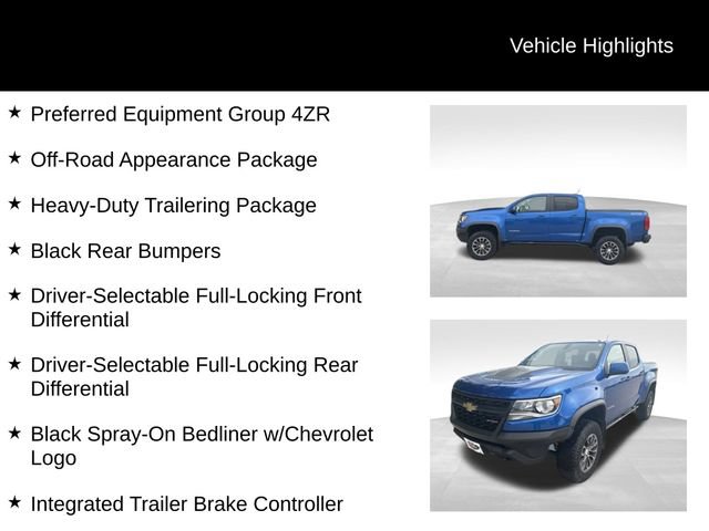 Used 2018 Chevrolet Colorado ZR2 AWD/4WD image 3