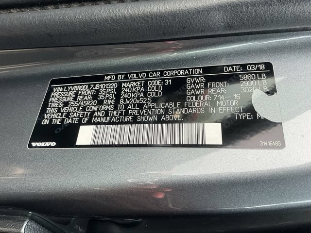Used 2018 Volvo XC60 T8 Inscription w/ Advanced Package AWD/4WD image 25