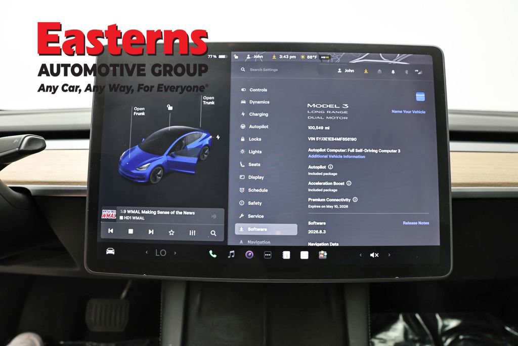 Used 2021 Tesla Model 3 Long Range AWD/4WD image 12