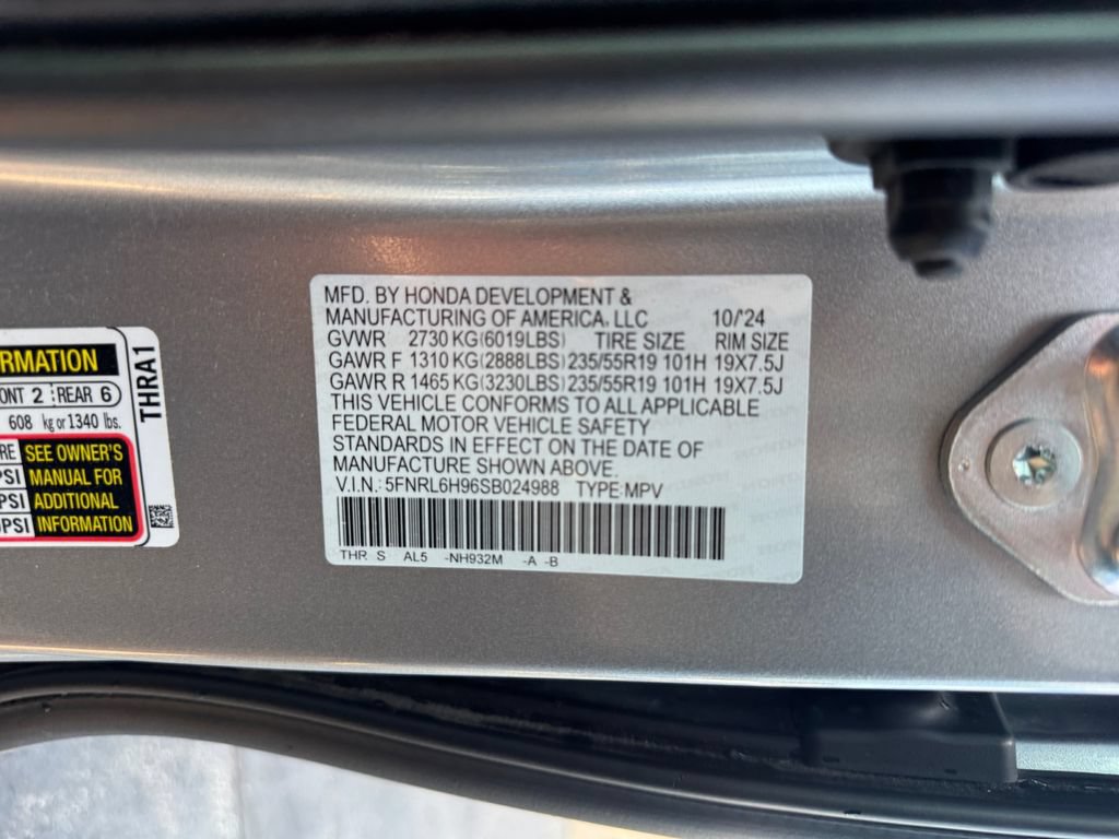 Certified 2025 Honda Odyssey Elite image 26