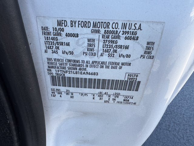 Used 2001 Ford F250 XLT AWD/4WD image 20