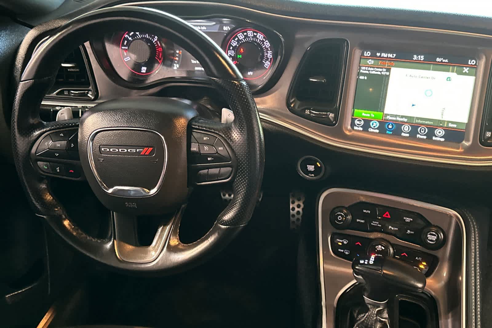 Used 2021 Dodge Challenger R/T w/ Blacktop Package RWD image 14