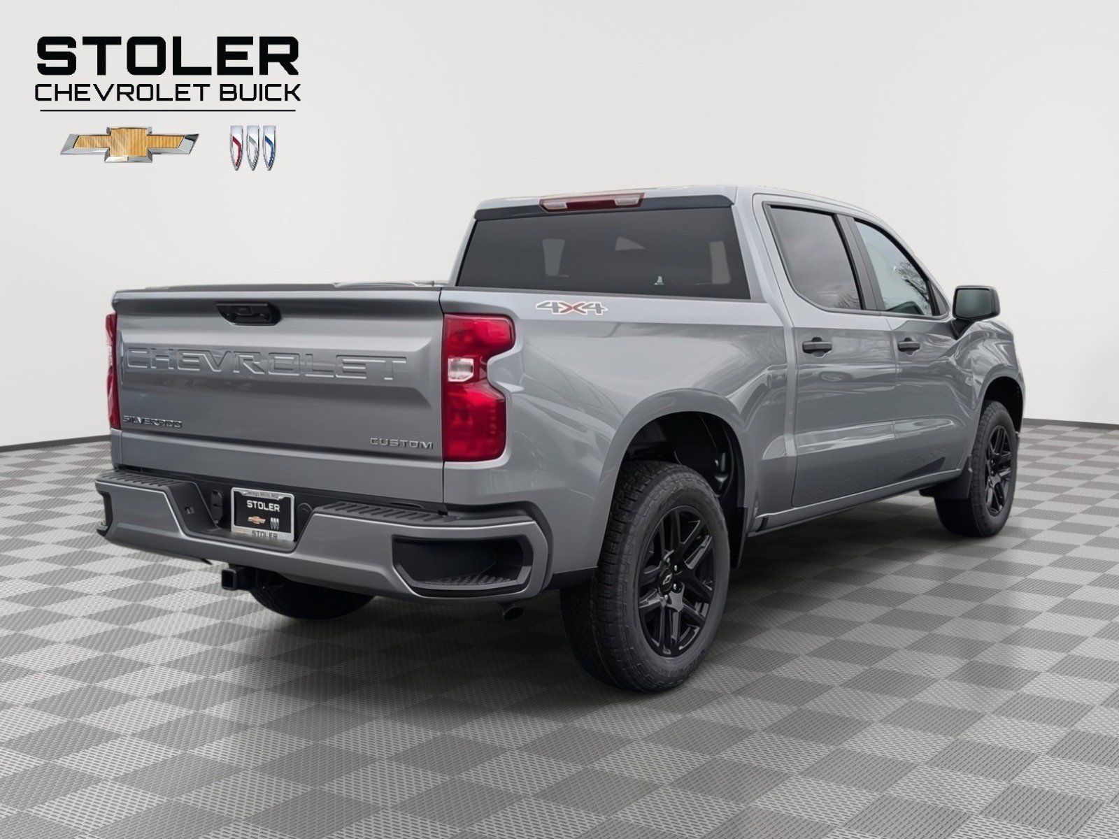 New 2026 Chevrolet Silverado 1500 Custom w/ Turbomax Blackout Package image 3