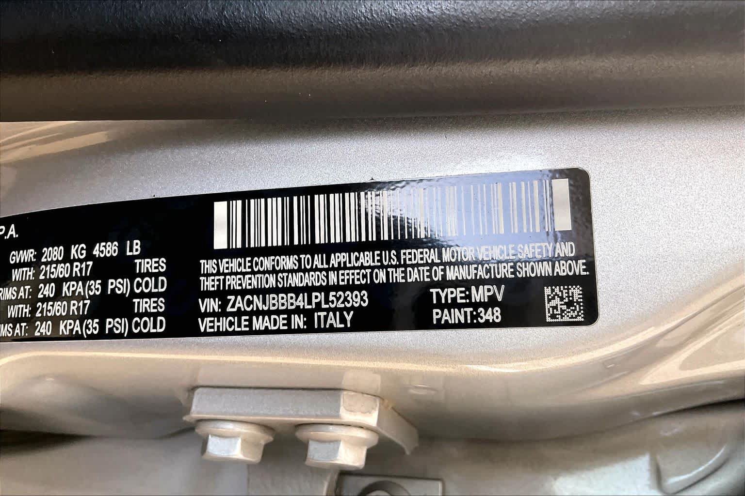 Used 2020 Jeep Renegade Altitude w/ UConnect 8.4 Nav Group AWD/4WD image 35