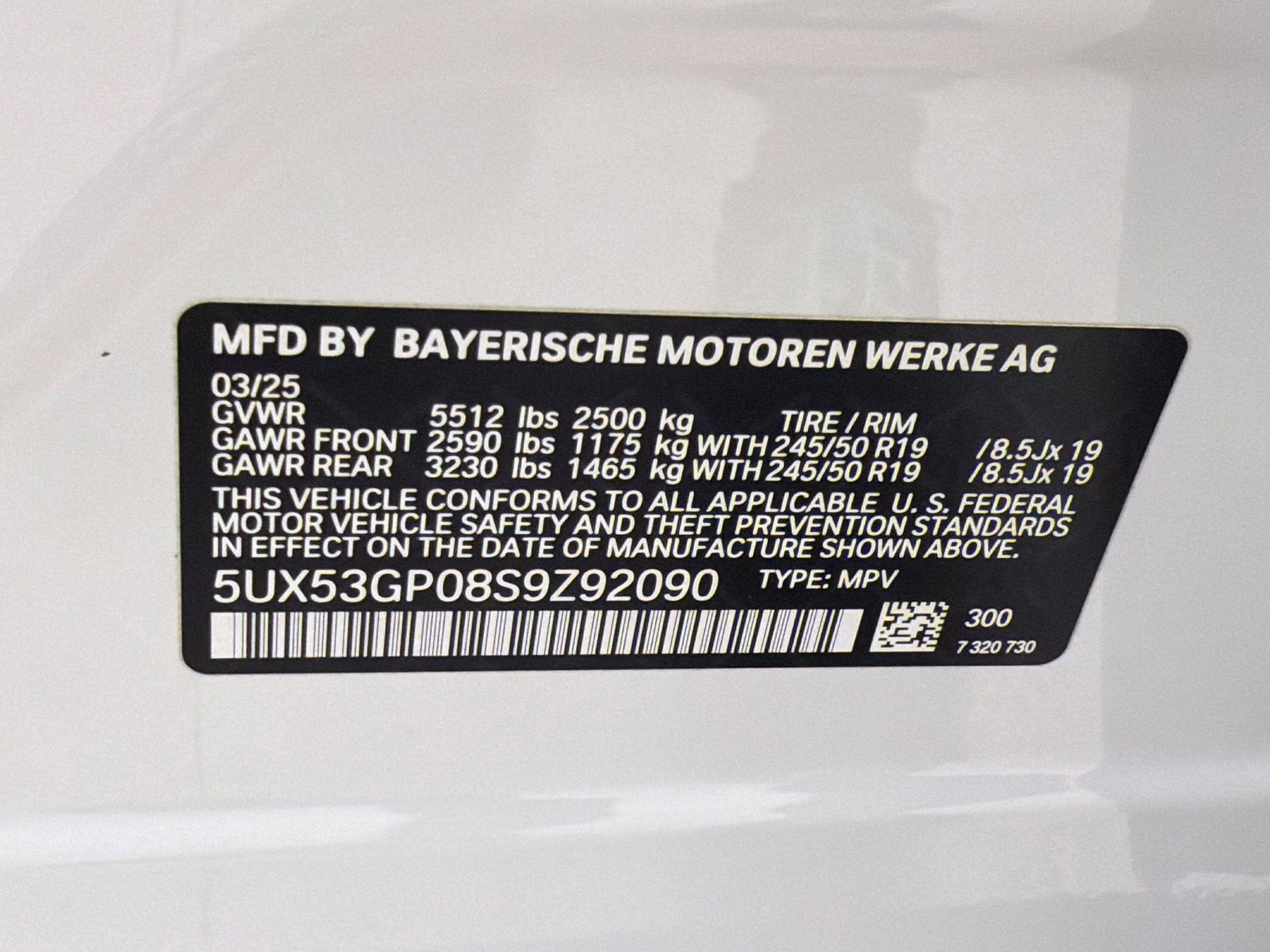 Certified 2025 BMW X3 xDrive30i w/ Premium Package AWD/4WD image 19