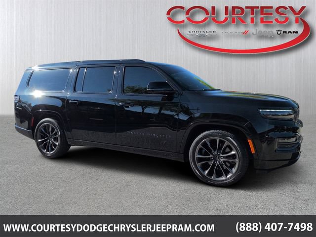 Certified 2024 Jeep Grand Wagoneer L Series II w/ Quick Order Packagew 28T