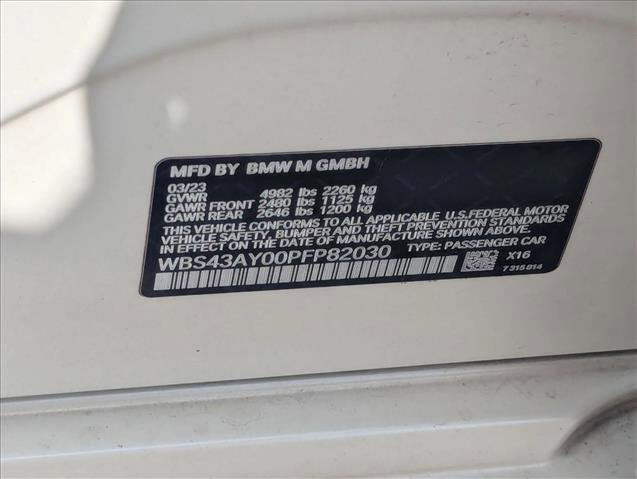 Certified 2023 BMW M3 Competition image 22